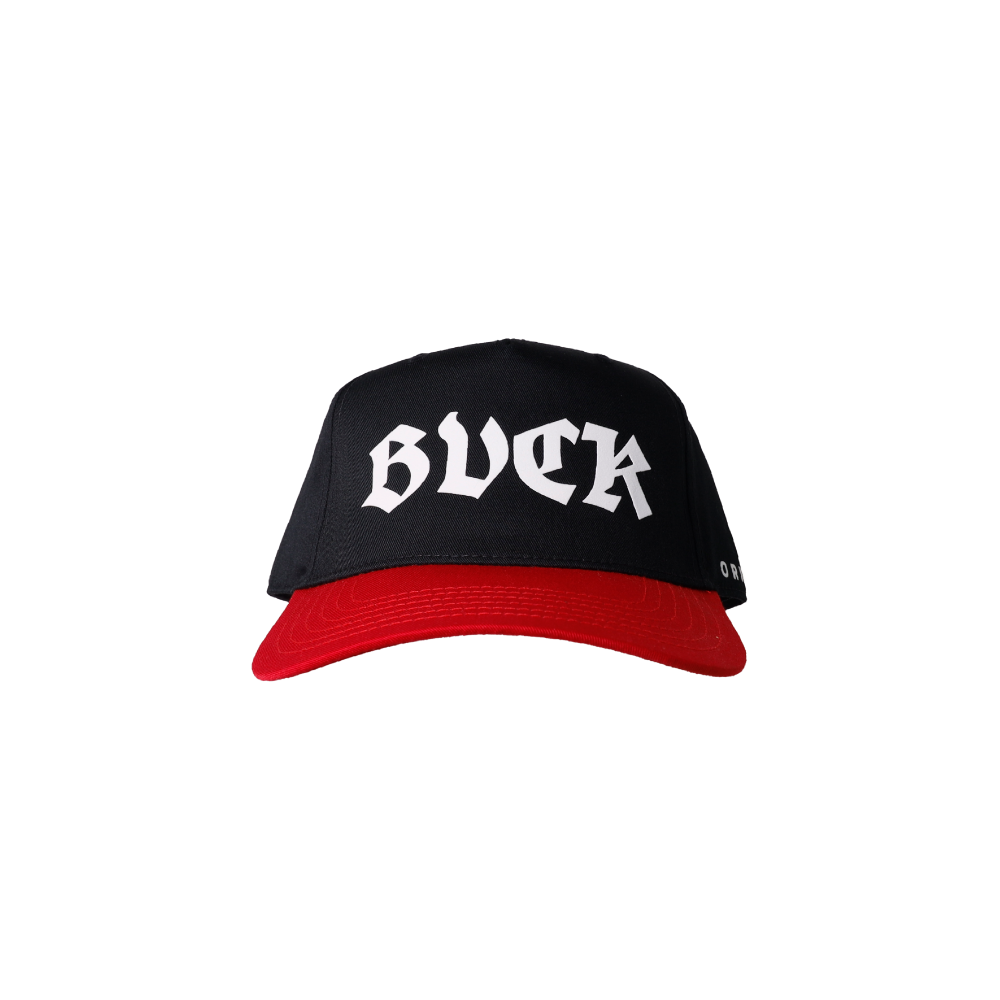 Red Brim Black Buck OG Snapback